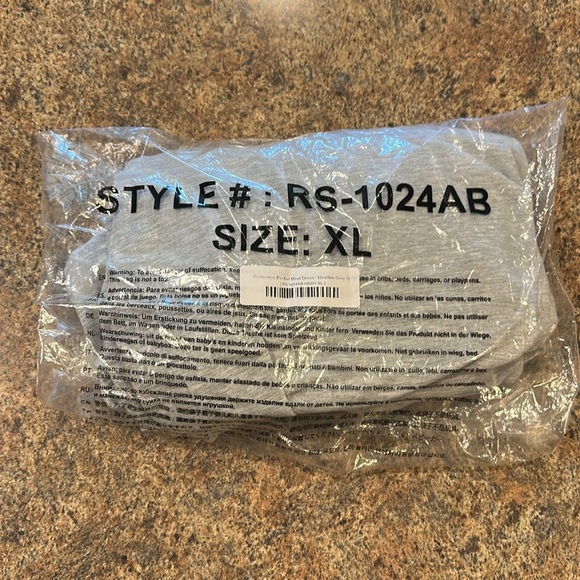 Zenana Maxi Dress Size XL Flowing Loose Fit Heather Gray Side Pockets Stretch - Picture 14 of 14